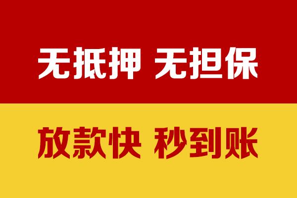 成都无抵押小额信用贷款